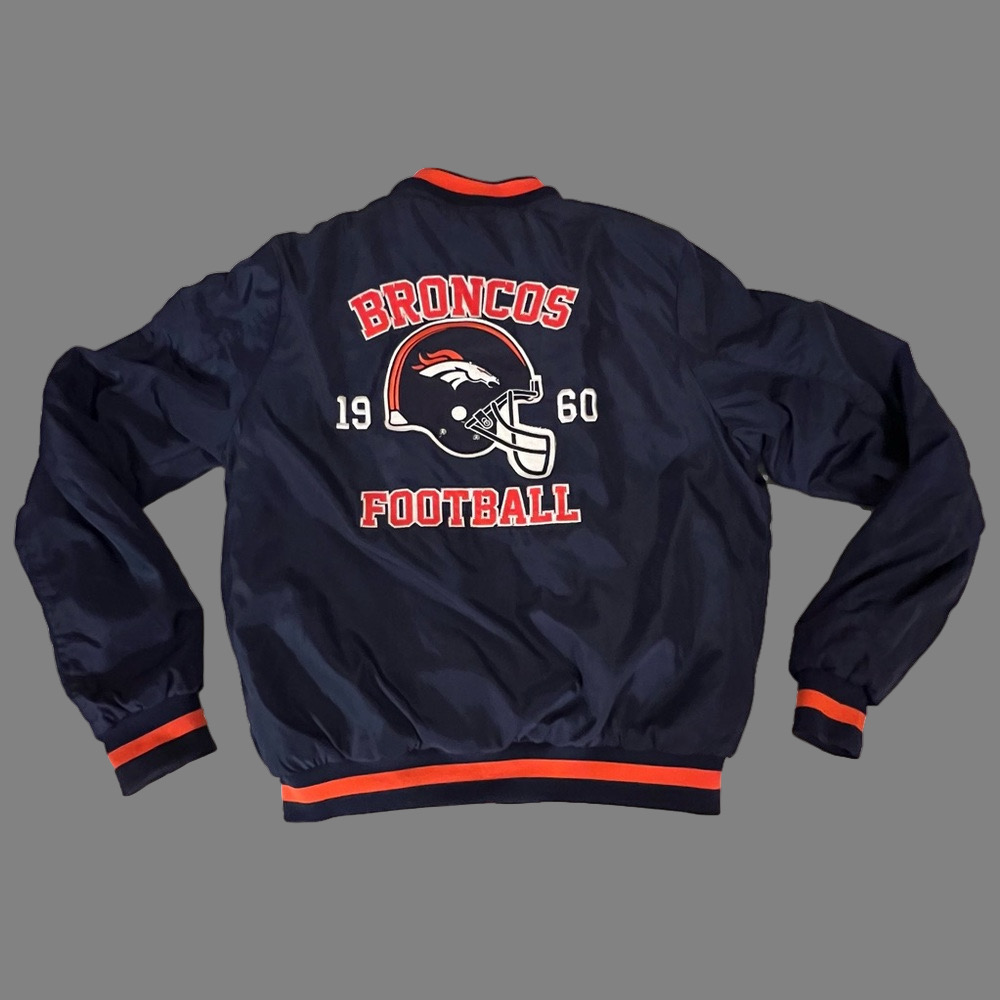 Denver Broncos 1960 NFL Team Apparel Football Jacket